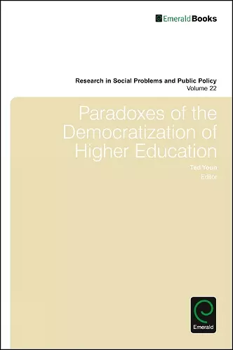 Paradoxes of the Democratization of Higher Education cover