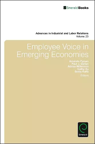 Employee Voice in Emerging Economies cover