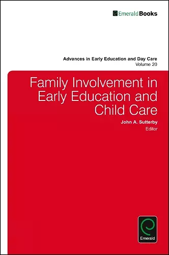 Family Involvement in Early Education and Child Care cover