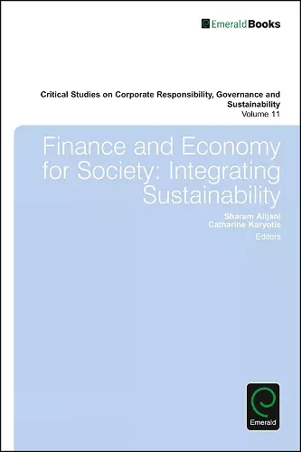 Finance and Economy for Society cover