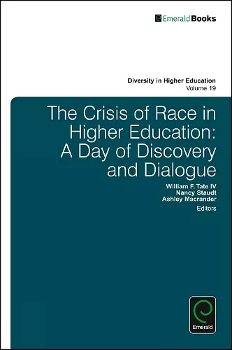 The Crisis of Race in Higher Education cover