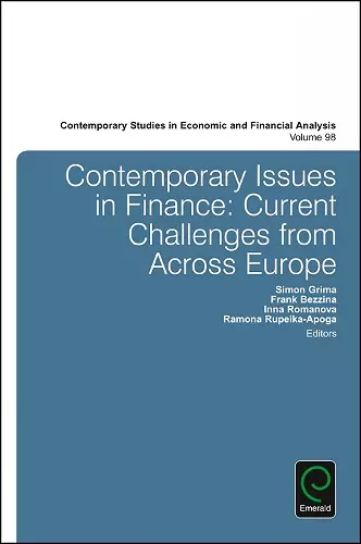 Contemporary Issues in Finance cover