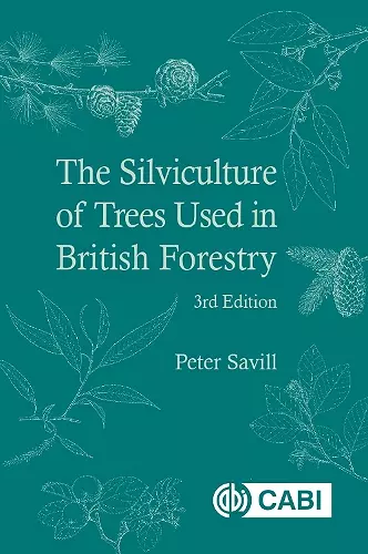 Silviculture of Trees Used in British Forestry, The cover