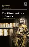 The History of Law in Europe cover