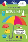 Lonely Planet Kids First Words - English cover