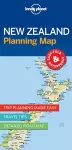 Lonely Planet New Zealand Planning Map cover