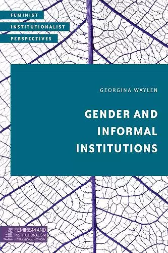 Gender and Informal Institutions cover