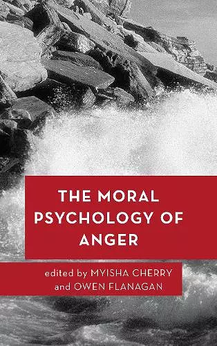 The Moral Psychology of Anger cover
