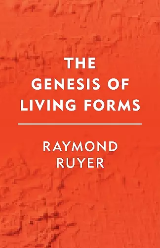 The Genesis of Living Forms cover