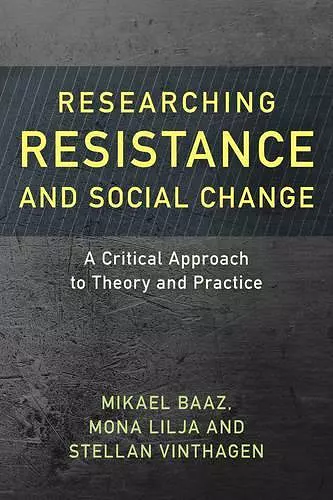 Researching Resistance and Social Change cover