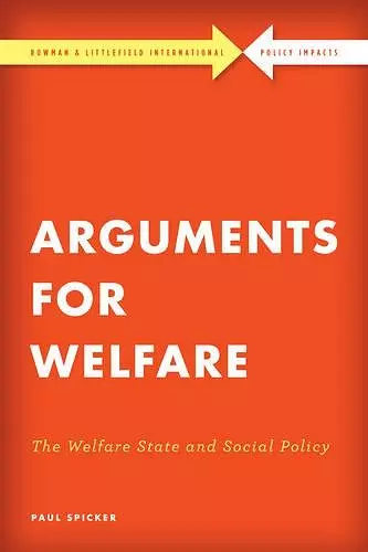 Arguments for Welfare cover