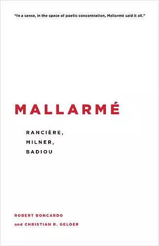 Mallarmé cover