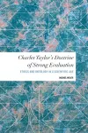 Charles Taylor's Doctrine of Strong Evaluation cover