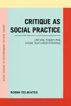 Critique as Social Practice cover