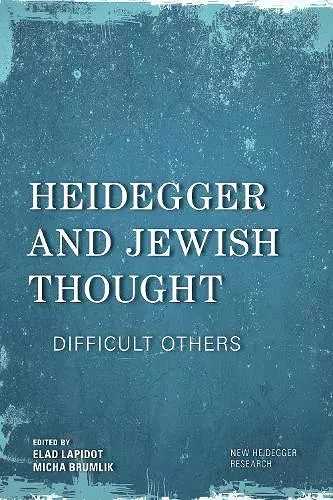 Heidegger and Jewish Thought cover