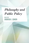 Philosophy and Public Policy cover