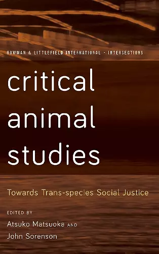 Critical Animal Studies cover