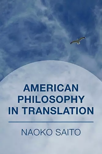 American Philosophy in Translation cover