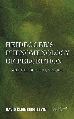 Heidegger's Phenomenology of Perception cover