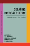 Debating Critical Theory cover