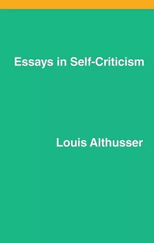 Essays on Self-Criticism cover