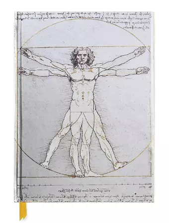 Da Vinci: Vitruvian Man (Blank Sketch Book) cover