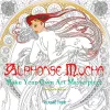Alphonse Mucha (Art Colouring Book) cover