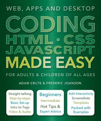 Coding HTML CSS JavaScript Made Easy cover