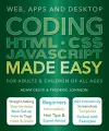Coding HTML CSS JavaScript Made Easy cover