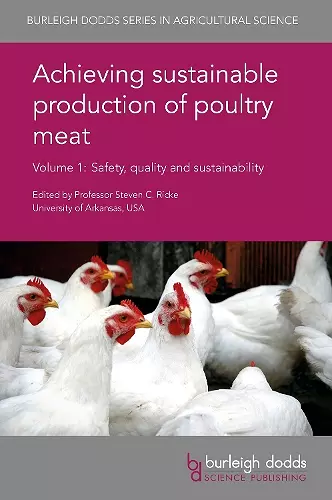 Achieving Sustainable Production of Poultry Meat Volume 1 cover