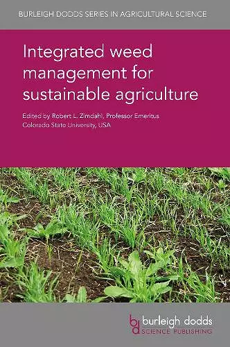 Integrated Weed Management for Sustainable Agriculture cover