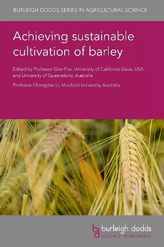 Achieving Sustainable Cultivation of Barley cover