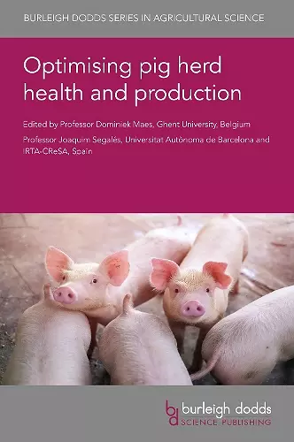 Optimising Pig Herd Health and Production cover