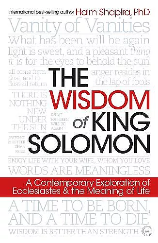 The Wisdom of King Solomon cover
