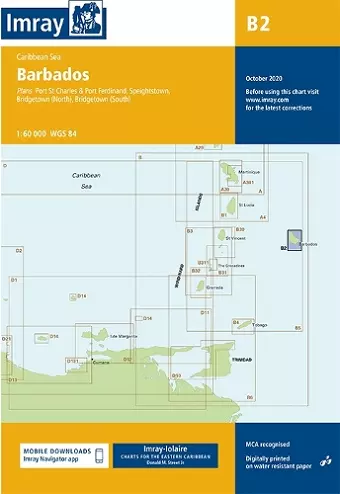 Imray Chart B2 cover