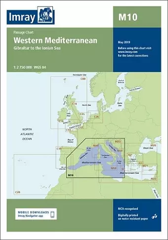 Imray Chart M10 cover