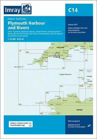 Imray Chart C14 cover