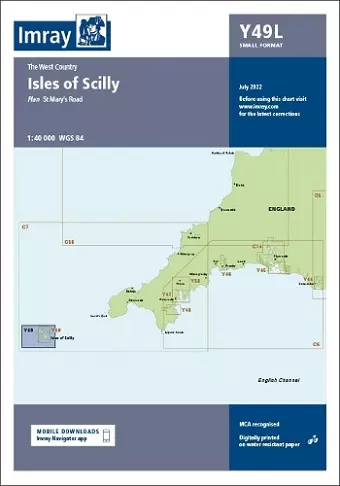 Laminated Y49 Isles of Scilly (Small Format) cover