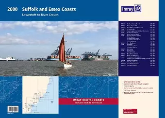 Imray 2000 Suffolk and Essex Chart Pack Wiro Bound cover