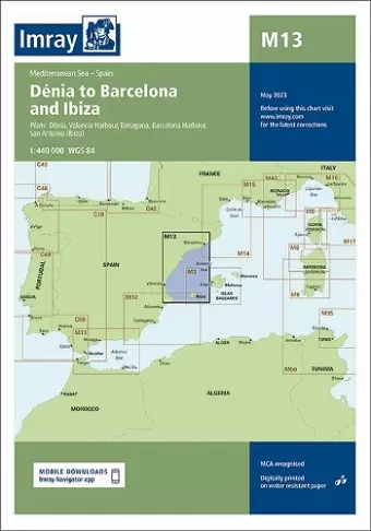 M13 Denia to Barcelona and Ibiza cover