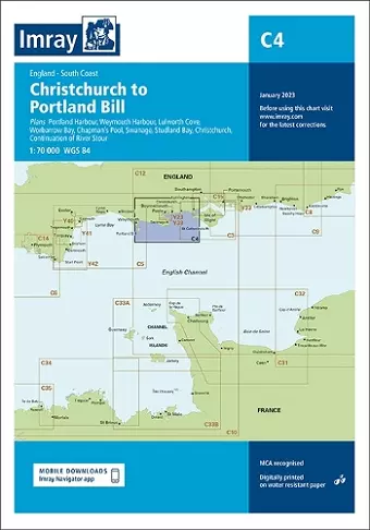 Imray Chart C4 cover