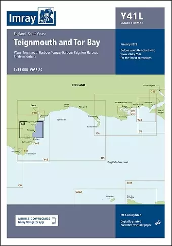 Laminated Y41 Teignmouth and Tor Bay (Small Format) cover