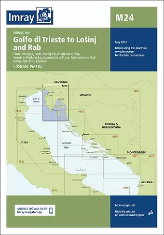 M24 Golfo di Trieste to Lošinj and Rab cover