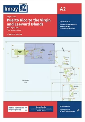 A2 Puerto Rico to the Virgin and Leeward Islands cover