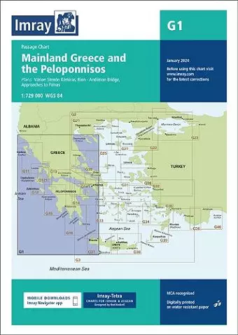 G1 Mainland Greece and the Peloponnisos cover