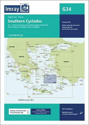 Imray Chart G34 cover