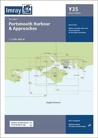 Y35 Portsmouth Harbour and Approaches (Small Format) cover