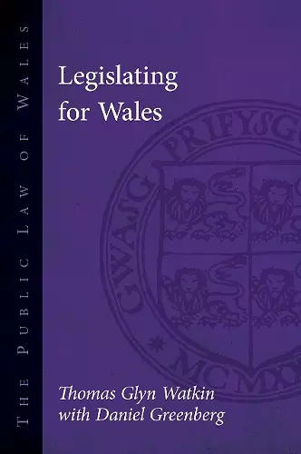 Legislating for Wales cover