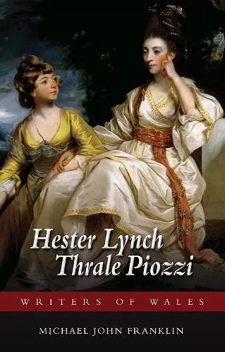 Hester Lynch Thrale Piozzi cover