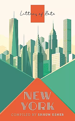 Letters of Note: New York cover